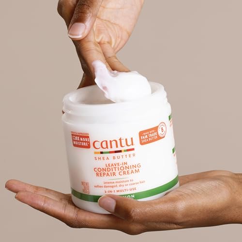 Cantu Crema Riparatrice Balsamo Senza Risciacquo al Burro di Karité 473 g