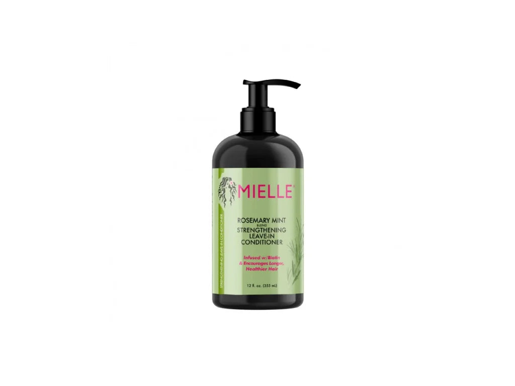 Balsamo senza risciacquo di Mielle Organics 355ml al rosmarino e menta per capelli secchi e crespi