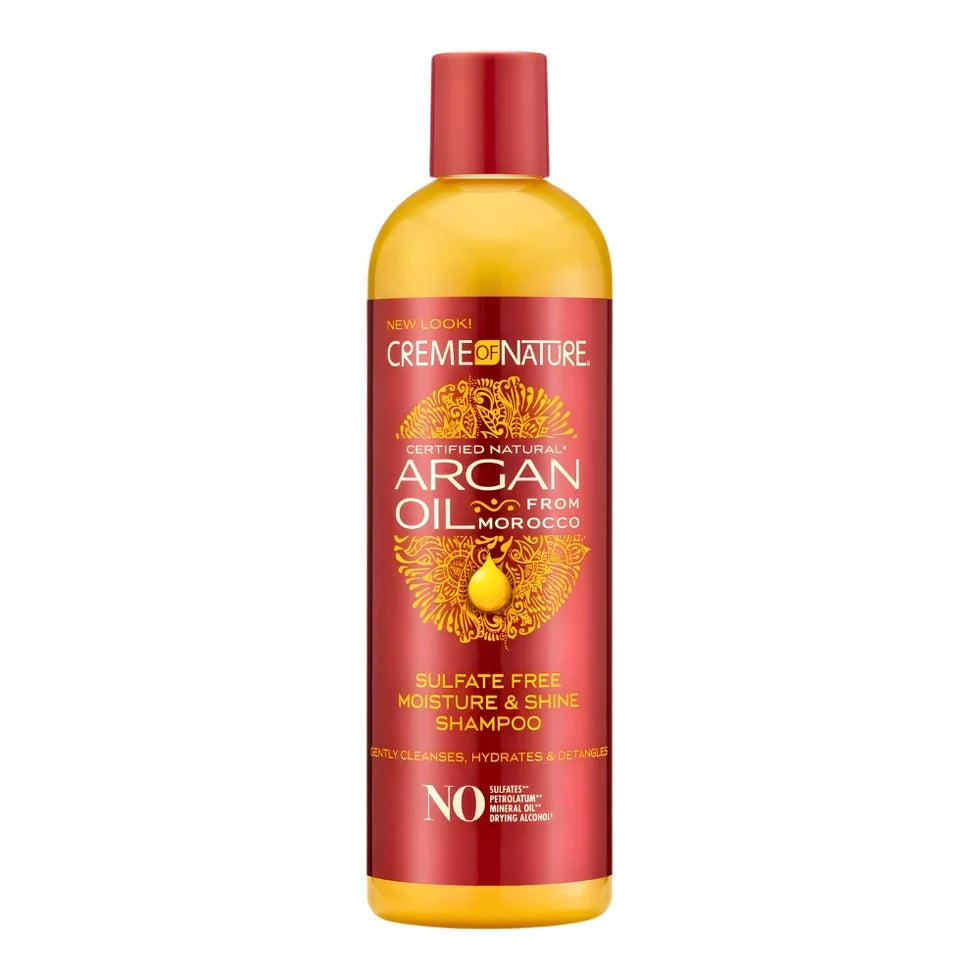 Shampoo idratante e lucidante all'olio di argan Creme Of Nature da 355 ml (12 oz)