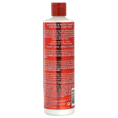 Crema idratante e lucidante per ricci - Creme of Nature all'olio di argan 354 ml